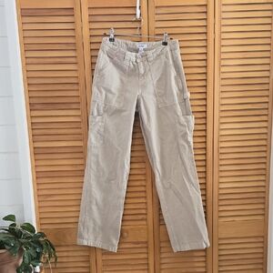 Garage Beige Cargo Carpenter Pants